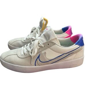 NIKE SB Bruin React size 11 white skate shoe